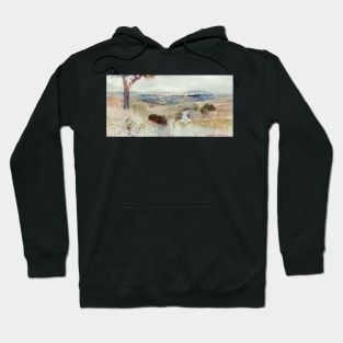 Dandenongs from Heidelberg by Charles Conder Hoodie